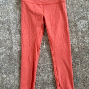 Lululemon Orange Leggings size 8